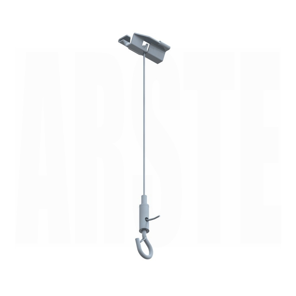 Linka stalowa z uchwytem T24, zacisk CLMHOOK - obrazek 2