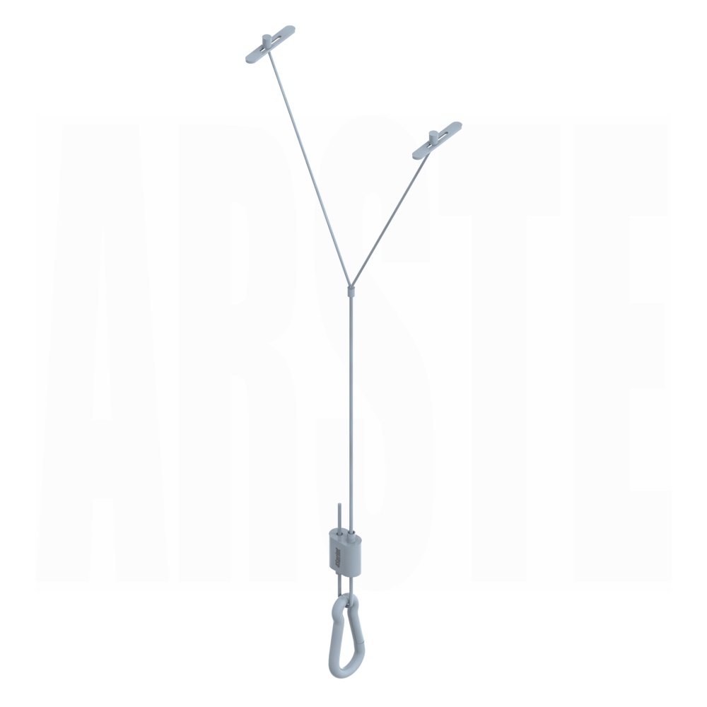 Linka stalowa typu Y z karabińczykiem, zacisk 4Sprint